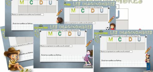 CP – CE1 – CE2  JEU : LES IMAGINOMBRES