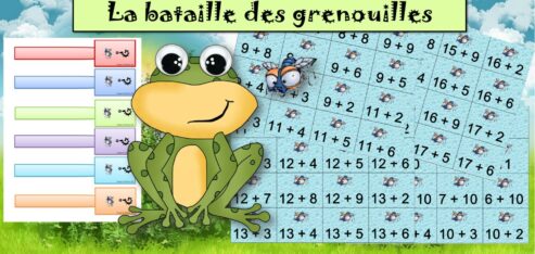 ATELIER CALCUL – BATAILLE de GRENOUILLES