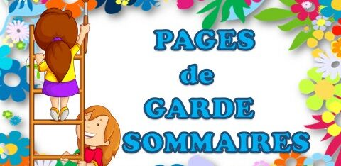 PAGES de GARDE  et  SOMMAIRES –  2014/2015 CP / CE1