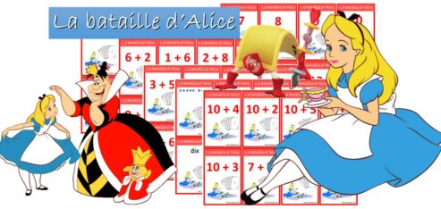 mathématiques JEU : La bataille d’Alice