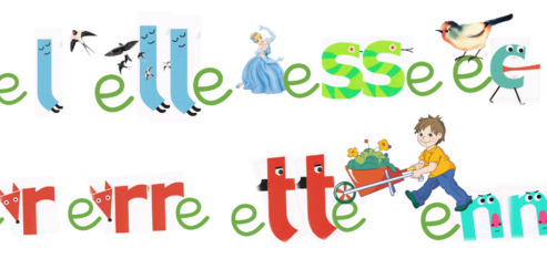 Orthographe : la lettre e – Mots avec elle /ette/esse/erre/enne