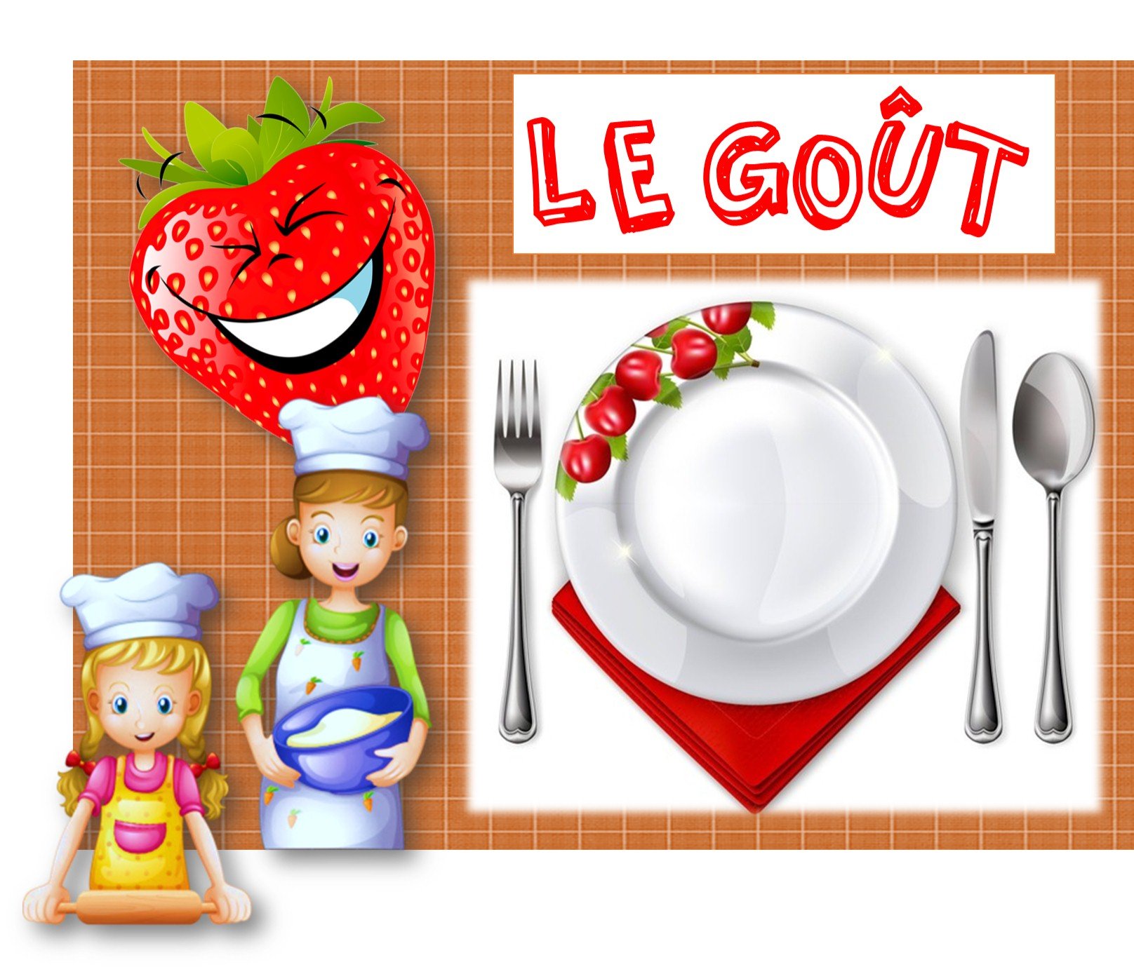 Jeu sensoriel - le gout