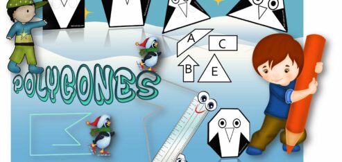 GEOMETRIE : découverte des polygones avec les pingouins !