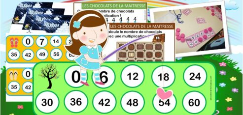 ATELIERS / JEUX / ACTIVITES autour de la MULTIPLICATION