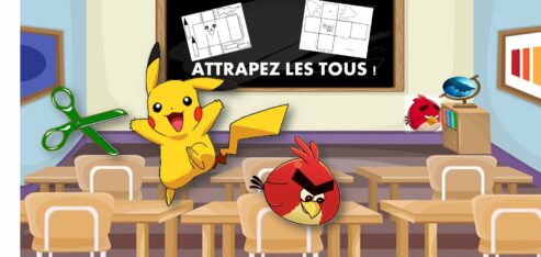 DES SOLIDES RIGOLOS : Angry birds et Picachu !