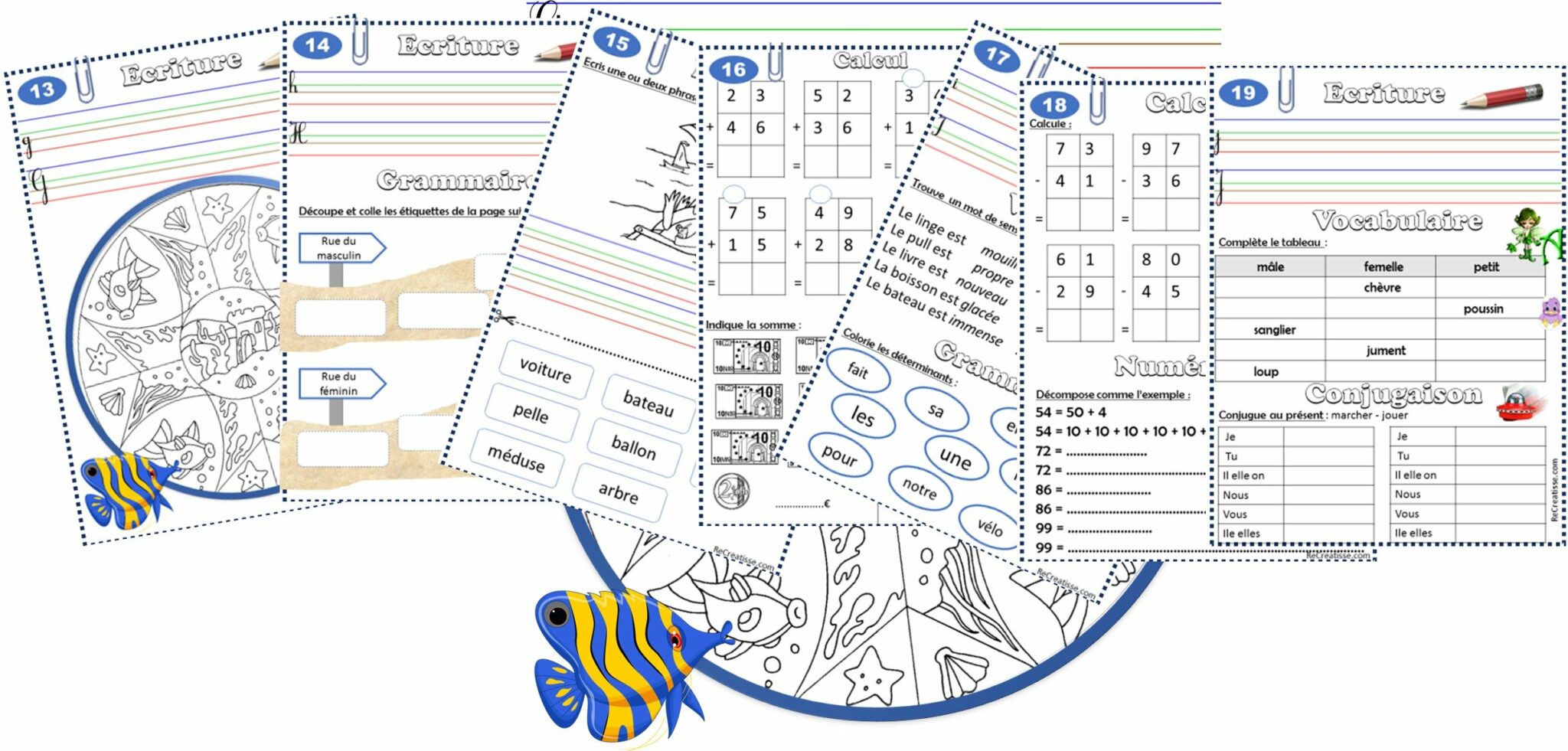 CAHIER de VACANCES • ReCreatisse