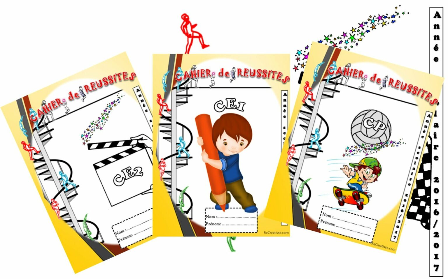 PAGES DE GARDE 2016/2017 • ReCreatisse