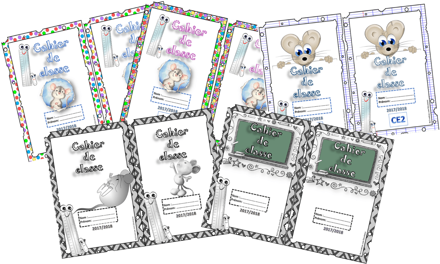 Pages De Garde Cahiers Ce2 eroppa.com