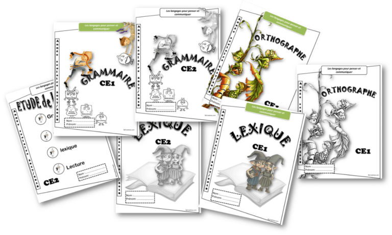 Pages de garde 2017/2018 CE2/CE1/CP • ReCreatisse