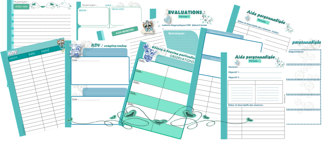 Journal de l'enseignant 2017/2018 Programmations • ReCreatisse