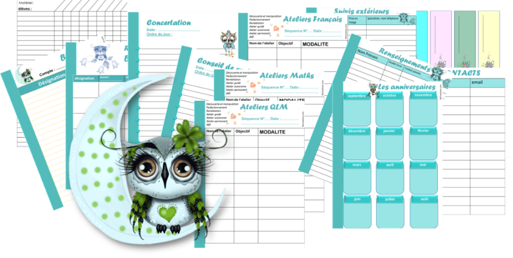 Journal de l'enseignant 2017/2018 Programmations • ReCreatisse