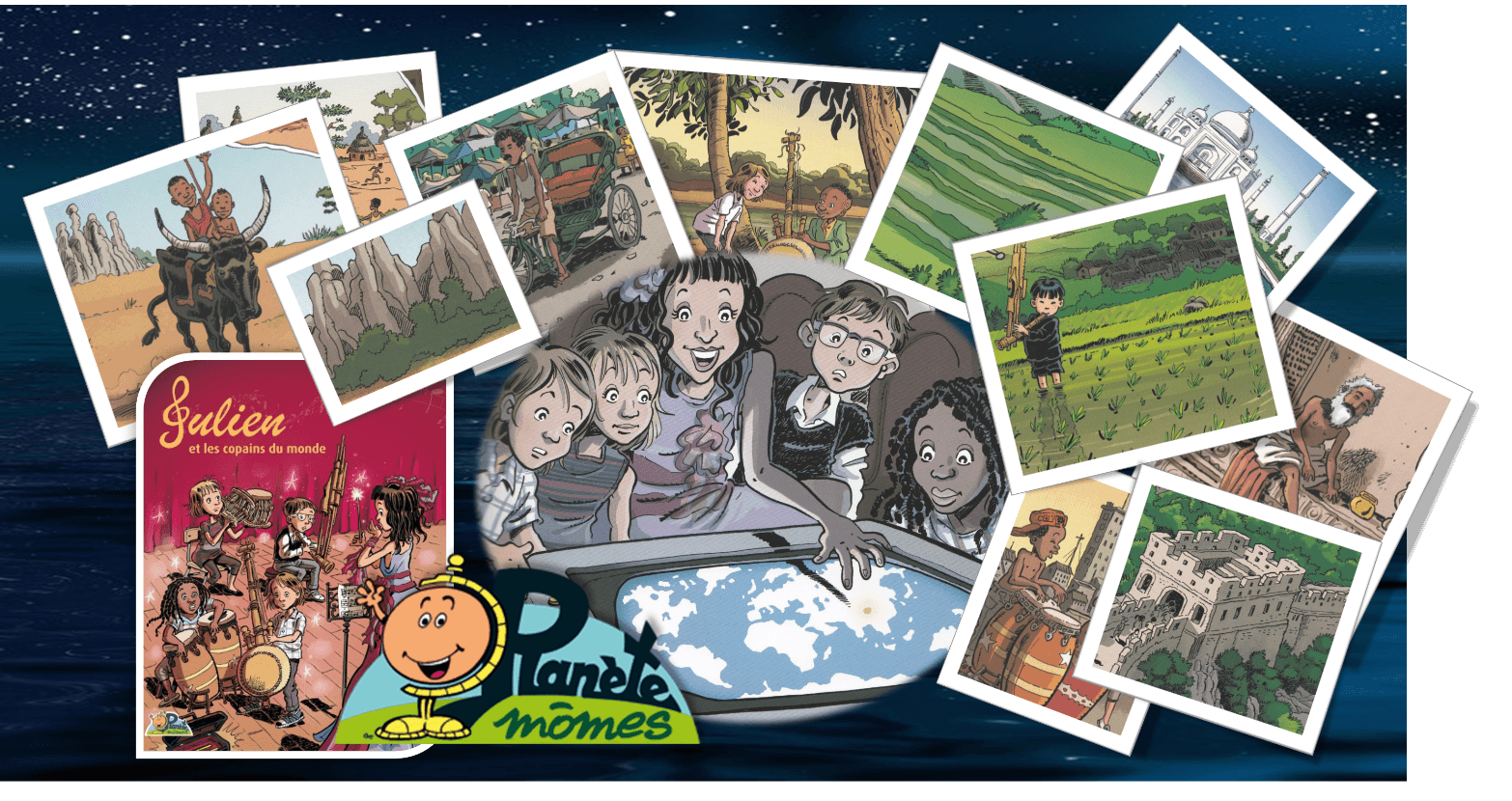 Julien Et Les Copains Du Monde Recreatisse