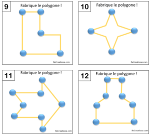Activités autour des polygones • ReCreatisse