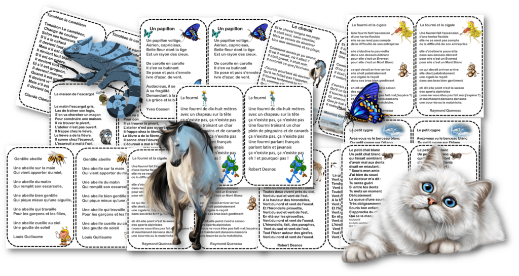 Petit Poème Sur Les Animaux www.recreatisse.com