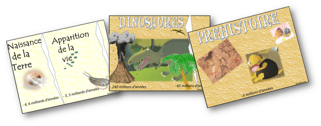 VOYAGES à travers LE TEMPS : supports pédagogiques • ReCreatisse