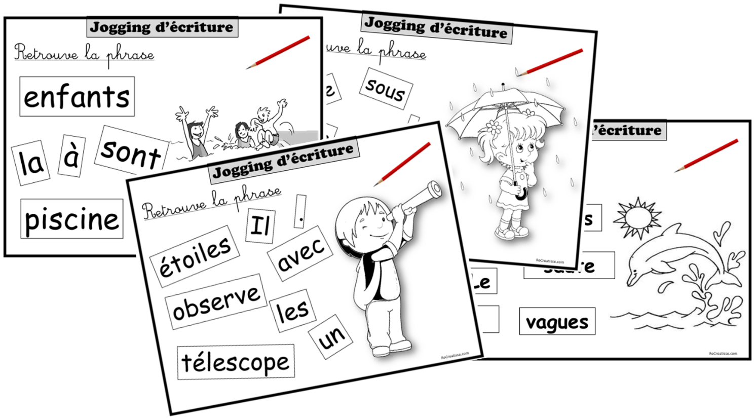 Jogging D criture Recreatisse DCTIZD