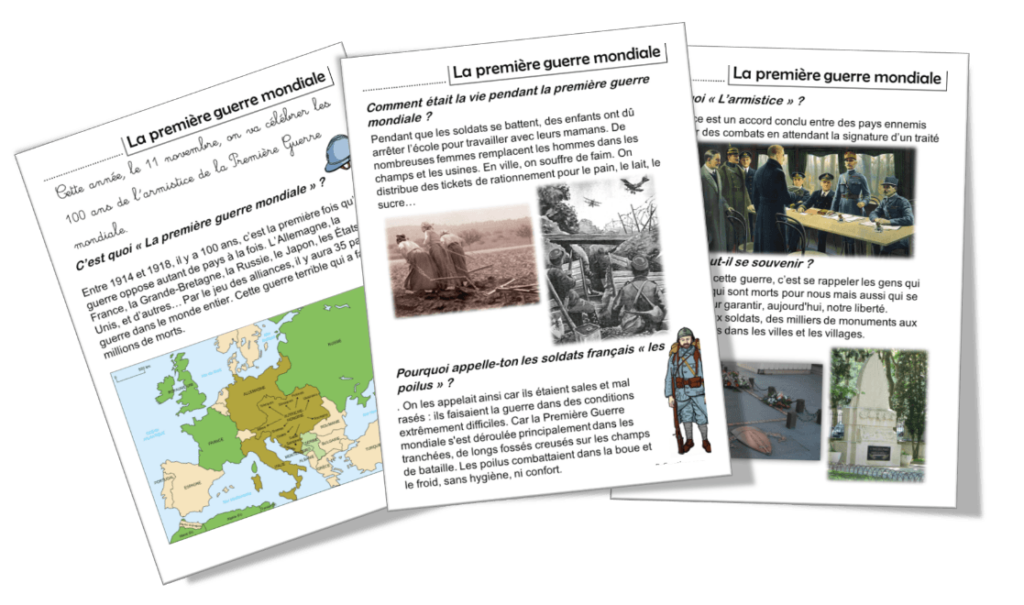 Cm2 Premiere Guerre Mondiale Evaluation Corrige La première guerre mondiale : armistice il y a 100 ans • ReCreatisse