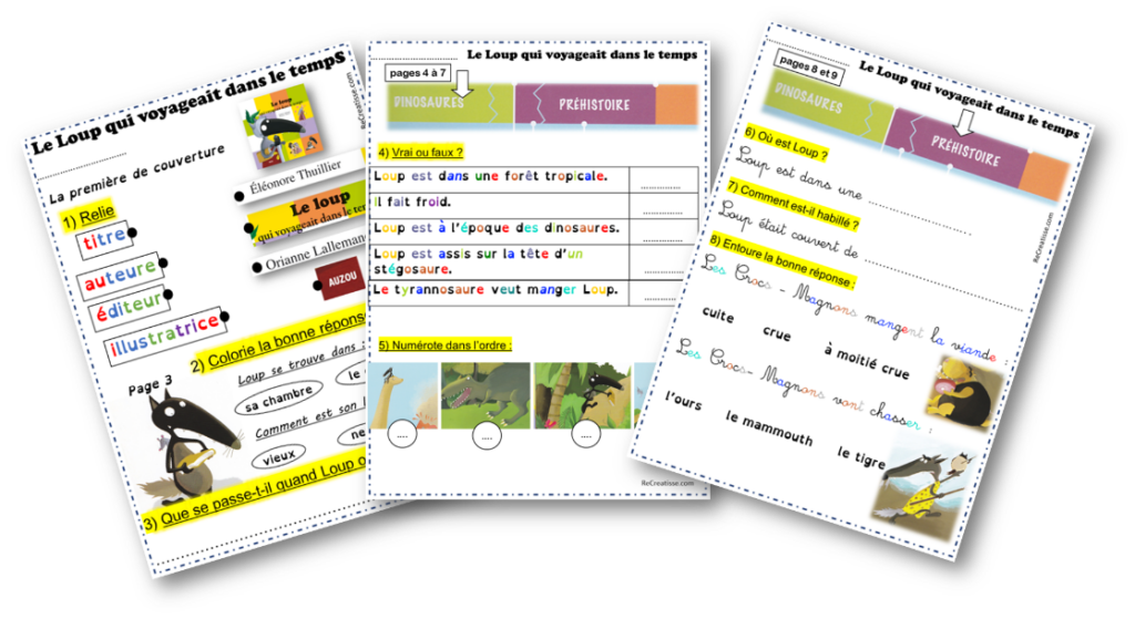 Tapuscrit Le Loup Qui Voyageait Dans Le Temps Le loup qui voyageait dans le temps • ReCreatisse