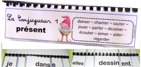 Conjugaison : verbes en ER au présent