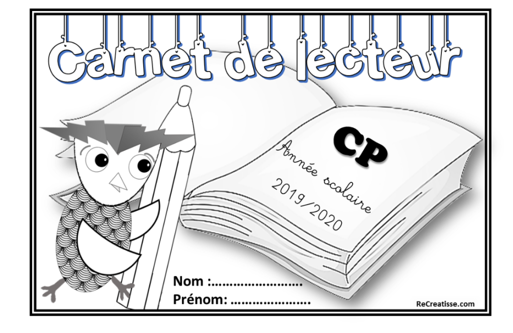 Pages De Garde Cahiers Cp 2019 2020 PAGES de GARDE cycle 2 - 2019/2020 • ReCreatisse