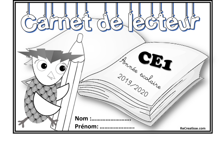 Page De Garde Ce1 2019 PAGES de GARDE cycle 2 - 2019/2020 • ReCreatisse