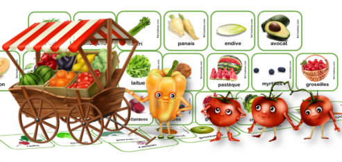 JEU : IMAGIMOTS légumes et fruits