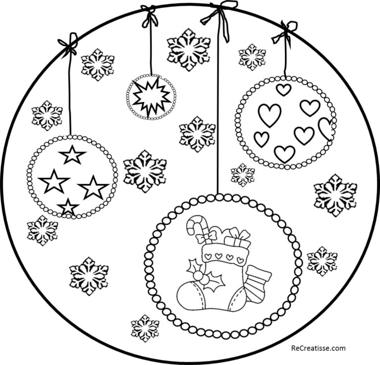 Coloriages : MANDALAS de NOËL • ReCreatisse
