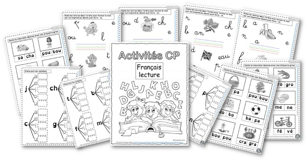 Activités autonomes CP • ReCreatisse