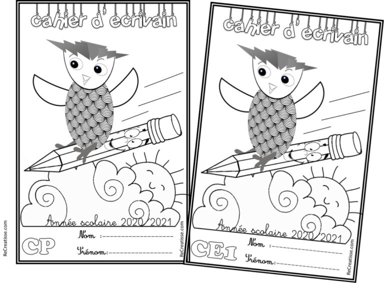Page De Garde De Cp www.recreatisse.com