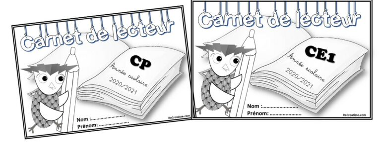 Page De Garde Ce1 2021 PAGES DE GARDE 2020/2021 cycles 2 et 3 • ReCreatisse