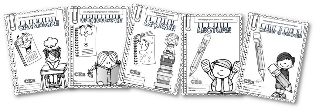 PAGES DE GARDE 2020/2021 cycles 2 et 3 • ReCreatisse