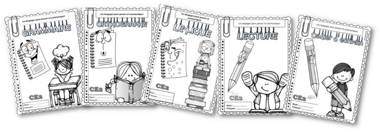 PAGES DE GARDE 2020/2021 cycles 2 et 3 • ReCreatisse