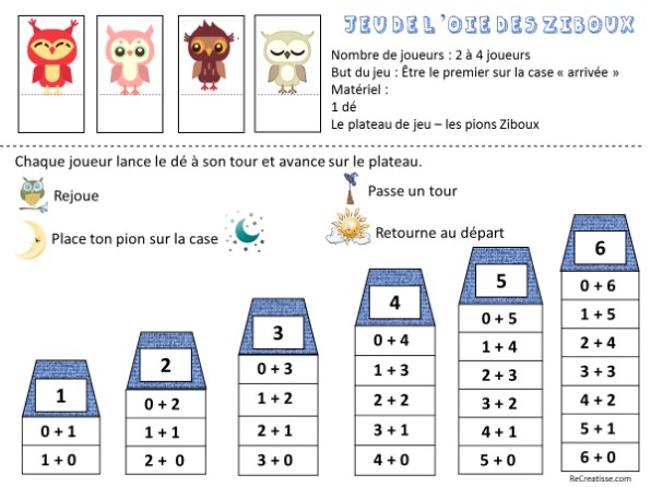 Ateliers Calcul Cp Recreatisse