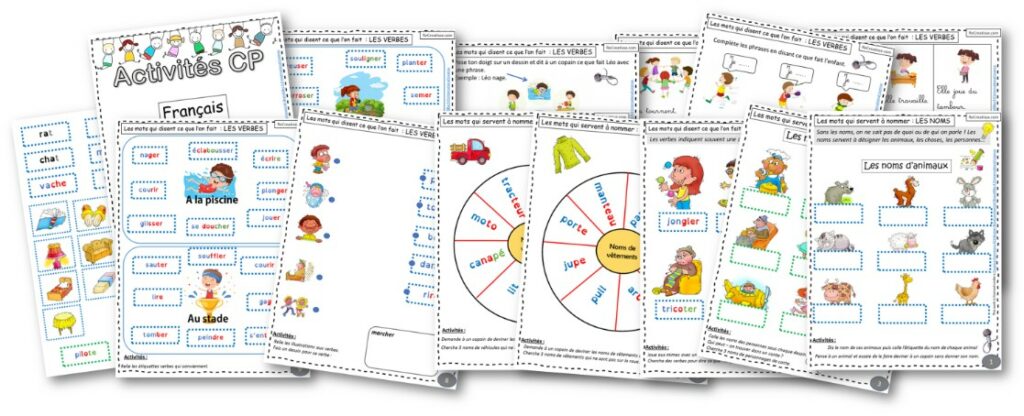 Activités autonomes CP - EDL • ReCreatisse