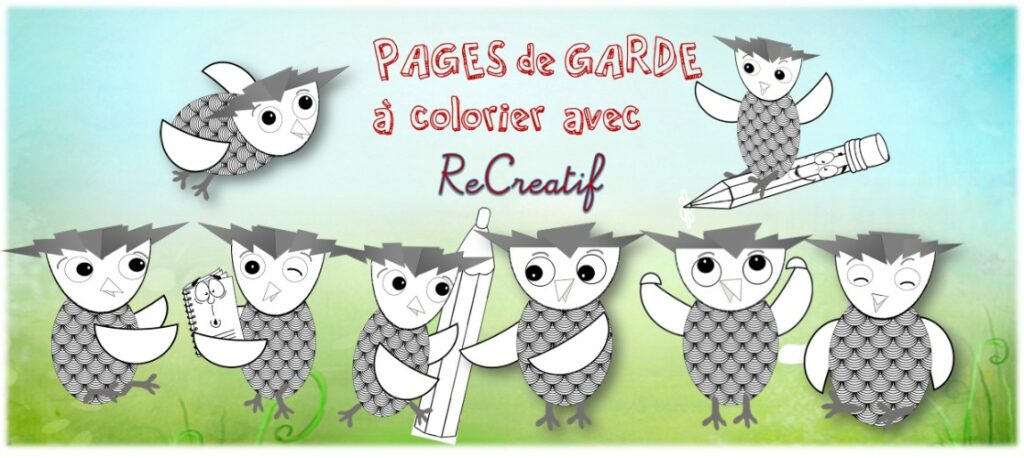 Pages de garde 2021 - 2022 • ReCreatisse