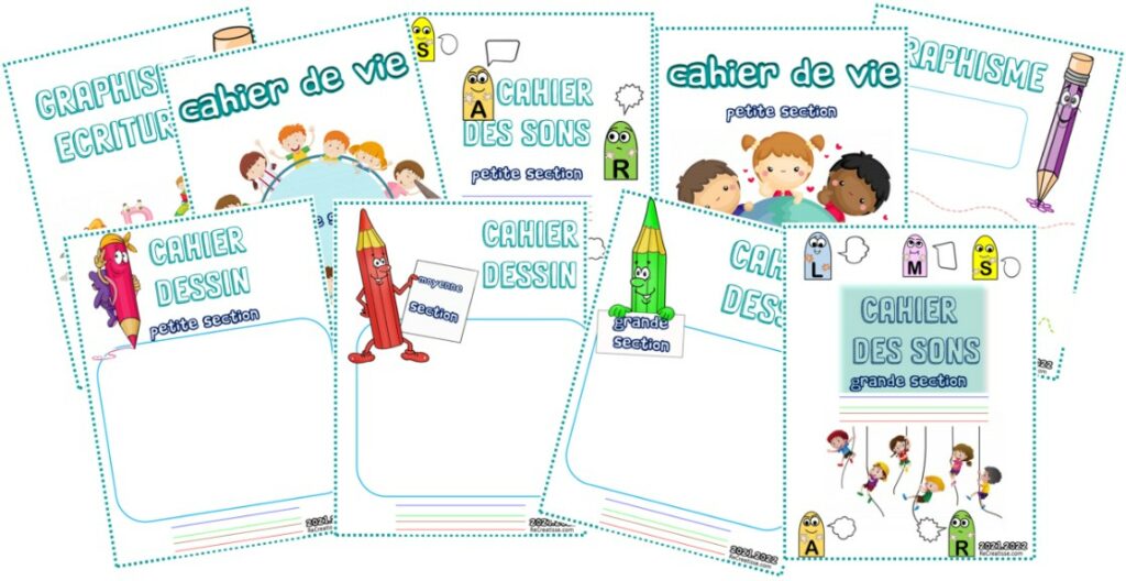 Page De Garde Education Pages de garde 2021 - 2022 • ReCreatisse