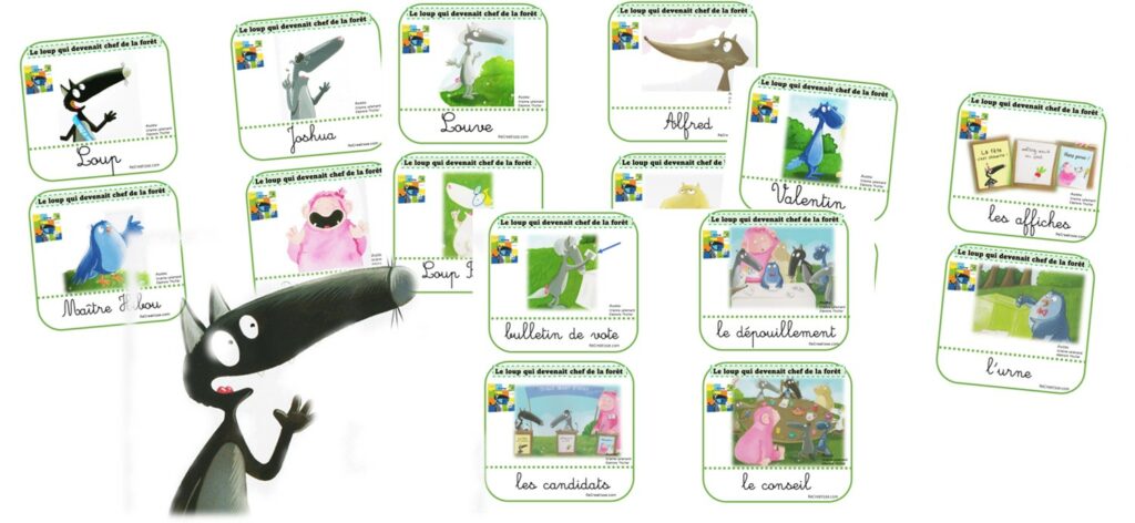 Le loup qui devenait chef de la forêt • ReCreatisse