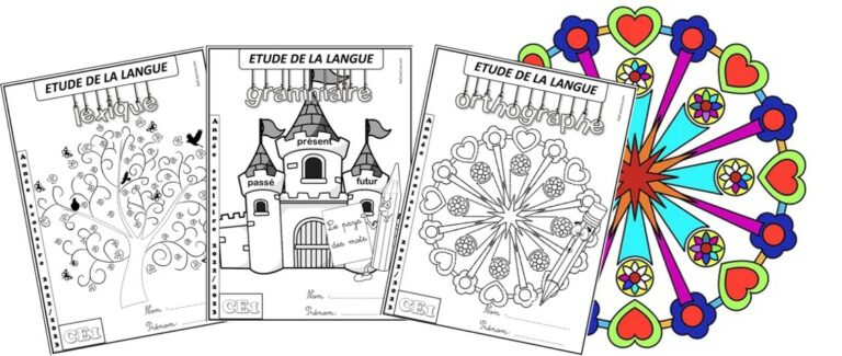 Pages de garde 2022/2023 cycle 2 • ReCreatisse