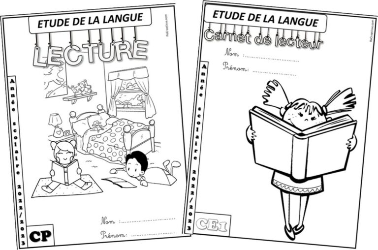 Pages de garde 2022/2023 cycle 2 • ReCreatisse
