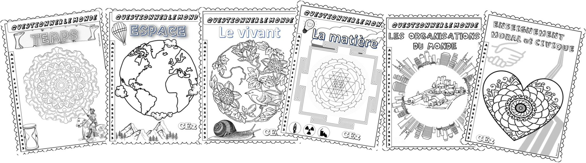 Page De Garde Ddm Pages de garde 2022/2023 cycle 2 • ReCreatisse