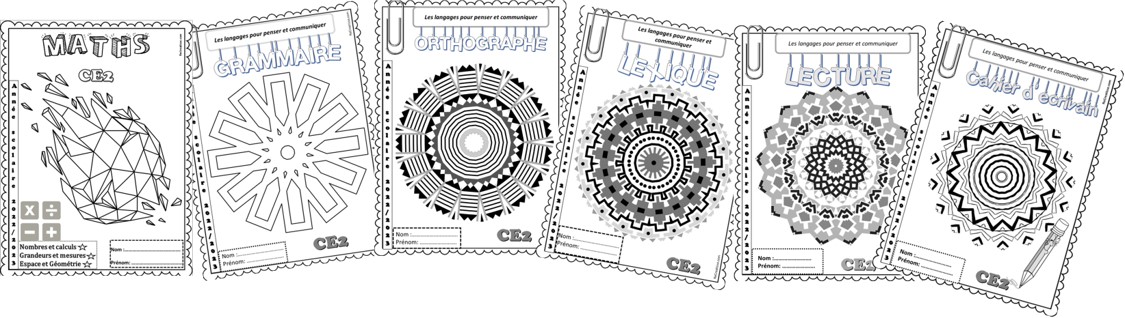 Page de garde cahier de leçons 2023-2024 - CE1, CE2, CM1, CM2, CP, Pour les  enseignants - La Salle des Maitres