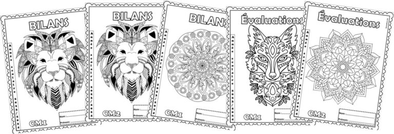 Page De Garde Mandala Modifiable Pages de garde 2023/2024 cycle 3 • ReCreatisse