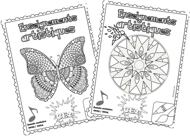 Pages de garde 2023/2024 cycle 2 • ReCreatisse