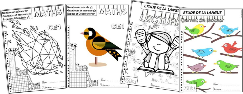 Page De Garde Cycle 3 2023 2024 Pages de garde 2023/2024 cycle 2 • ReCreatisse