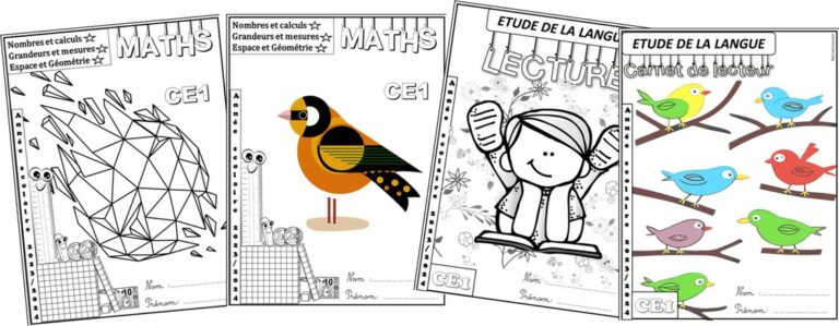 Pages de garde 2023/2024 cycle 2 • ReCreatisse
