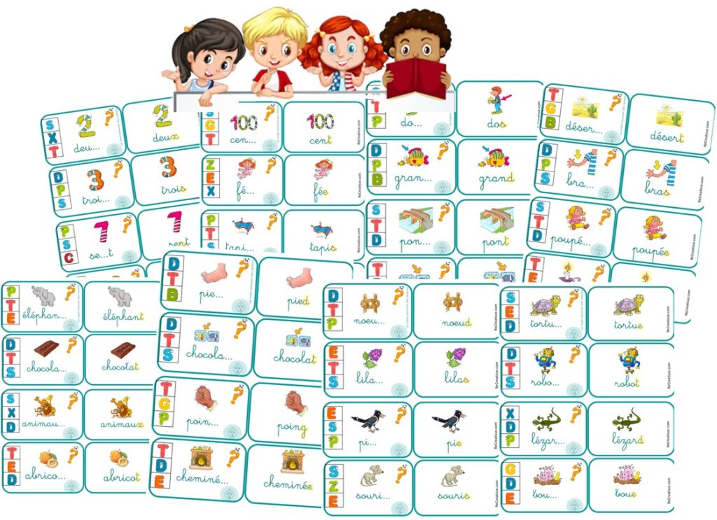 ATELIERS orthographe lettres finales muettes • ReCreatisse